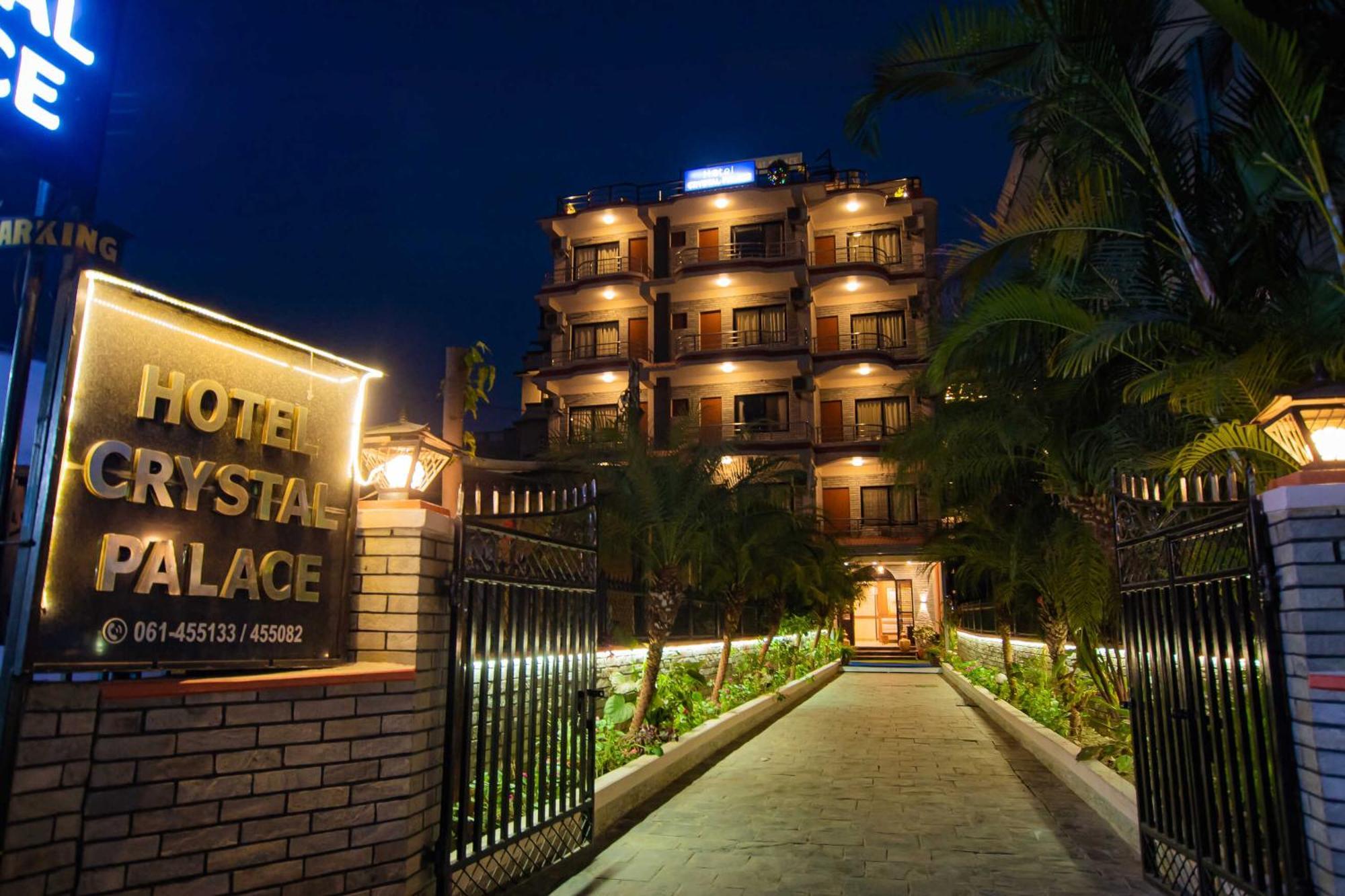 Hotel Crystal Palace Pokhara Exterior photo